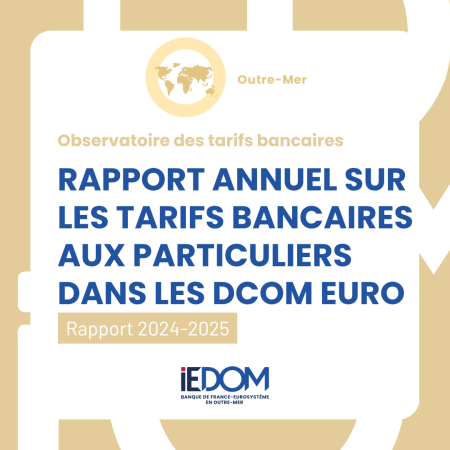 Observatoire des tarifs bancaires dans les DCOM de la zone euro - Rapport (…)